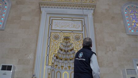 Tuzla’da ibadethaneler ramazan ayı öncesinde temizlendi